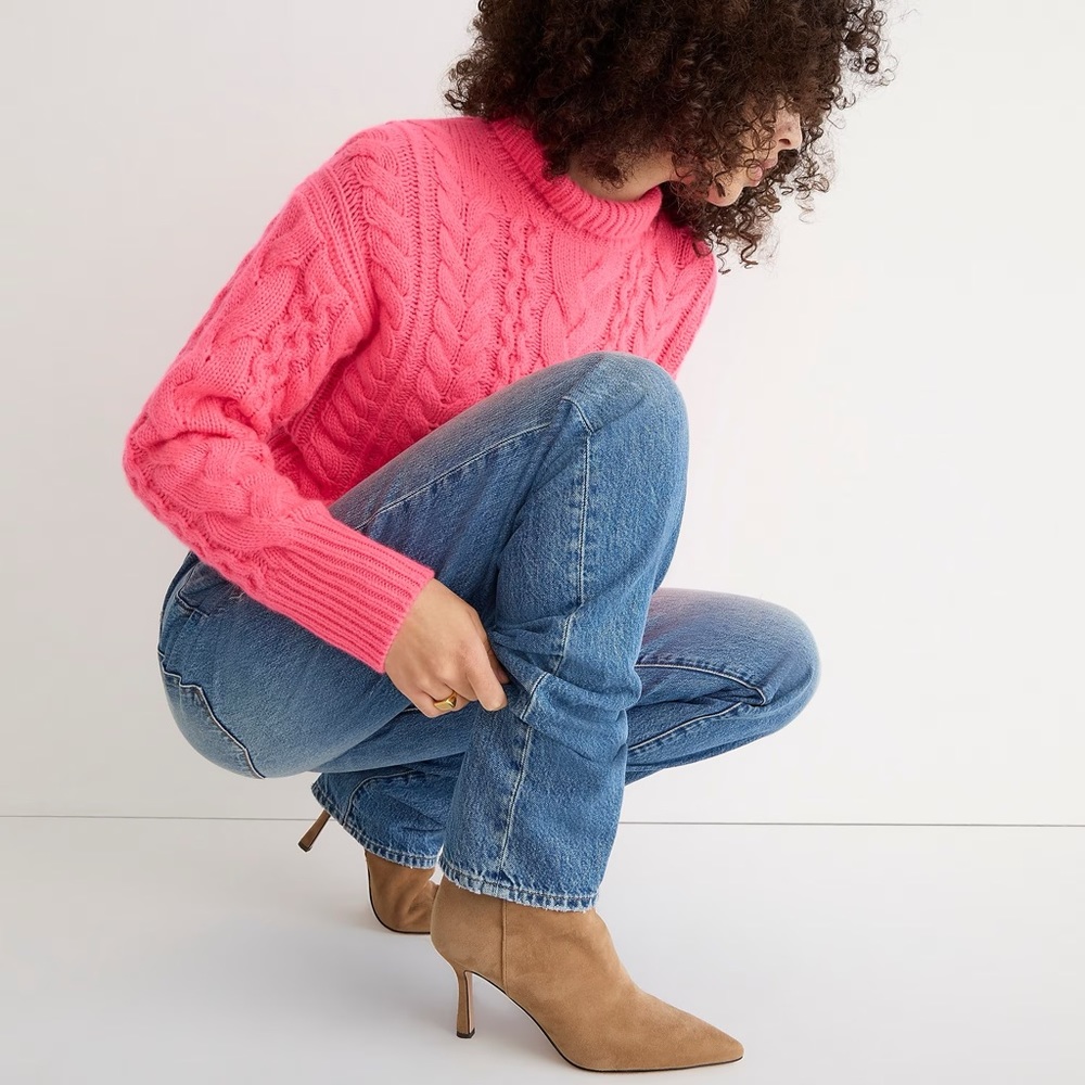 J. Crew Pointed-toe ankle boots in suede - Picture 2 of 12